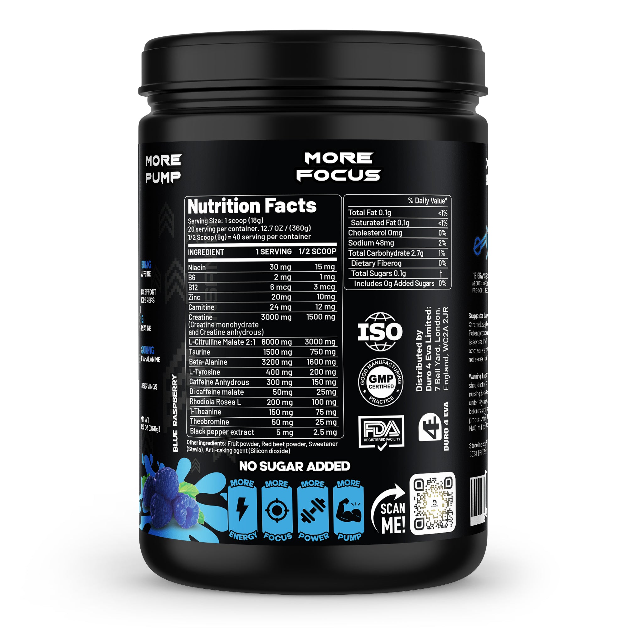 Xtreme Level Pre workout