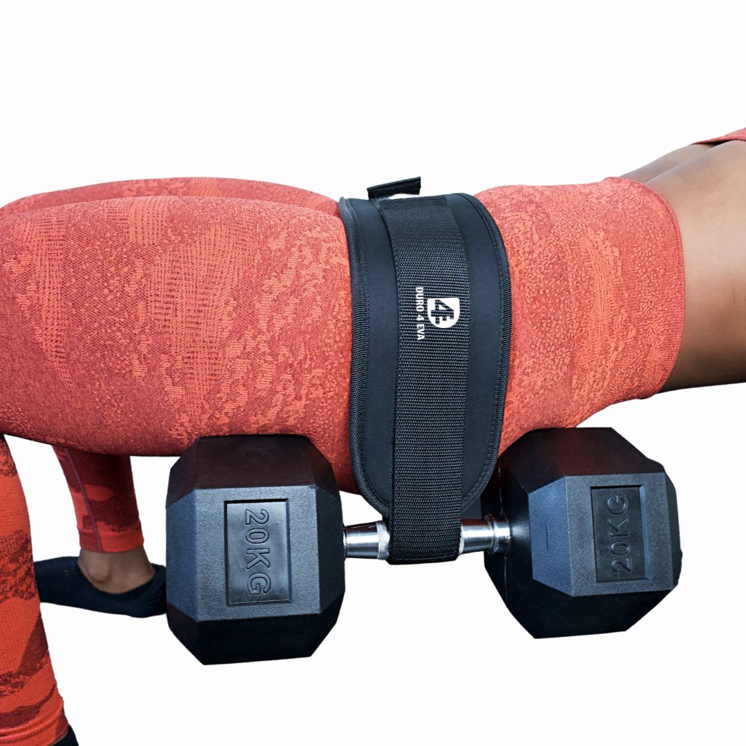 Satın alın PDTO Hip Thrust Belt for Glute Bridge Pad Butt Workout Dumbbells  Squat